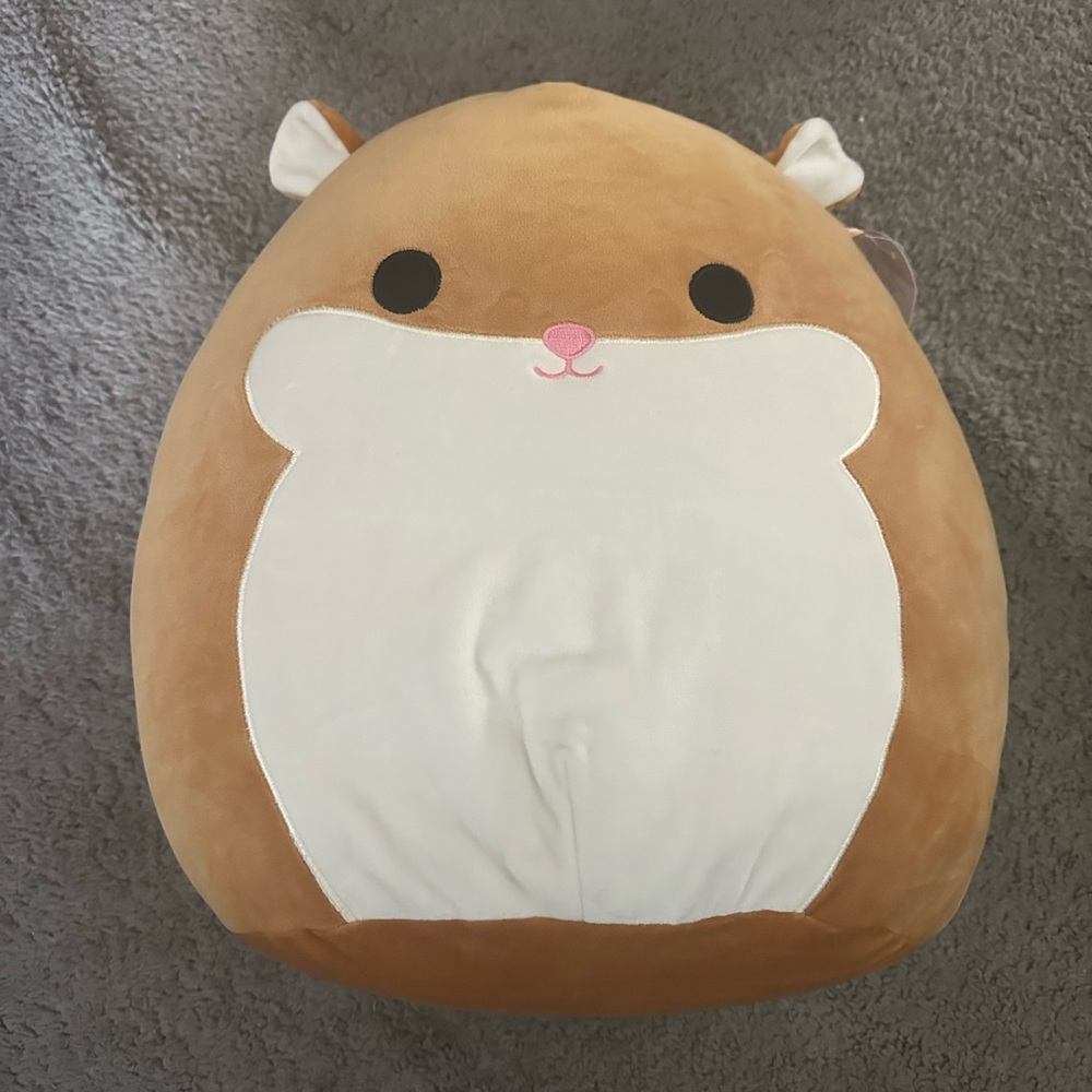 Squishmallows Humphrey Brown and White Plush